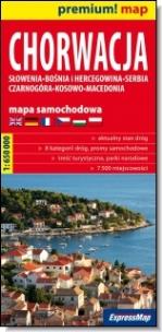 Okładka książki Premium! map Chorwacja 1:650 000