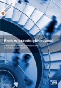 Okładka książki Przedsiębiorczość LO Krok... podr. NPP w.2012 NE