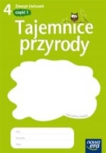 Okładka książki Przyroda SP  4 Tajemnice przyrody ćw. cz.1 w.2012