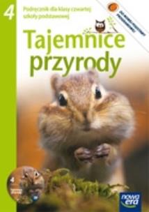 Okładka książki Przyroda SP  4 Tajemnice przyrody Podr+CD NE