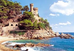 Okładka książki Puzzle 1000 Lloret de Mar - Hiszpania CASTOR