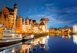 Okładka książki Puzzle 1000 Port w Gdańsku CASTOR