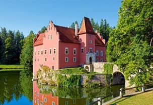 Okładka książki Puzzle 1000 Zamek Cervena Lotha - Czechy CASTOR