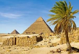 Okładka książki Puzzle 1500 Piramidy w Egipcie CASTOR