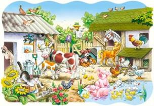 Okładka książki Puzzle 20 maxi - Farma w.2012 CASTOR