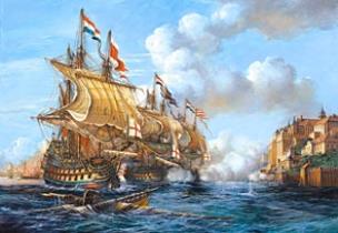 Okładka książki Puzzle 2000 Bitwa na morzu CASTOR