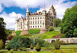 Okładka książki Puzzle 2000 Dunrobin Castle - Szkocja CASTOR