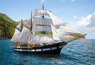 Okładka książki Puzzle 500 Słoneczne żeglowanie CASTOR