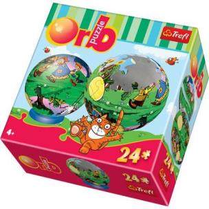 Okładka książki Puzzle Orb 24 - Rzepka TREFL