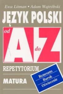 Okładka książki Repetytorium Od A do Z - J. pol. Renesans KRAM