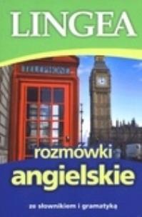 Okładka książki Rozmówki angielskie ze słownikiem i gramatyką