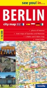 Okładka książki See you! in... Berlin - plan miasta 1:16 500