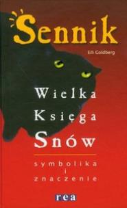 Okładka książki Sennik. Wielka księga snów TW Czerwony  REA