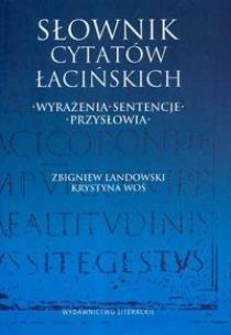Okładka książki Słownik cytatów łacińskich