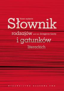 Okładka książki Słownik rodzajów i gatunków literackich