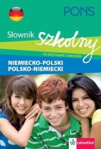 Okładka książki Słownik szkolny niemiecko-polski polsko-niemiecki
