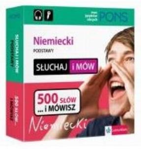 Okładka książki Słuchaj i mów. Niemiecki. Podstawy