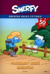 Okładka książki Smerfy Pracowity dzień Smerfów