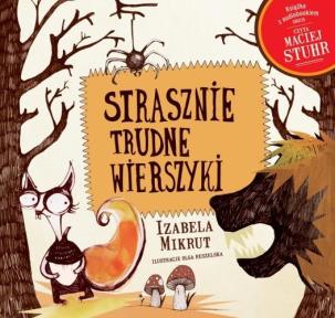 Okładka książki Strasznie trudne wierszyki + CD