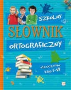 Okładka książki Szkolny słownik ortograficzny tw