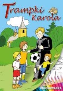 Okładka książki Trampki Karola - kolorowanka WDS