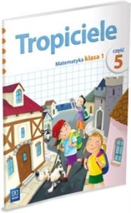 Okładka książki Tropiciele SP 1 cz.5 matematyka WSiP