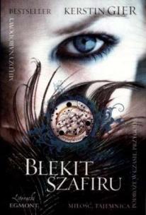 Okładka książki Trylogia czasu - Błękit szafiru