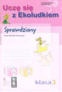 Okładka książki Uczę się z Ekoludkiem 3 sprawdziany ŻAK
