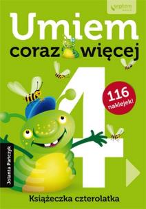 Okładka książki Umiem coraz więcej. Książeczka czterolatka
