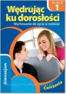 Okładka książki Wędrując ku dorosłości GIM 1 ćw. w. 2012 RUBIKON