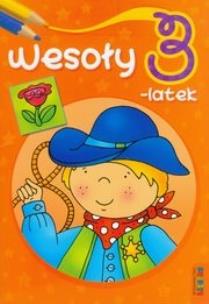 Okładka książki Wesoły 3-latek LITERKA