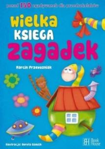 Okładka książki Wielka księga zagadek A4 TW