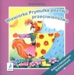 Okładka książki Wiewiórka Prymulka poznaje przeciwieństwa