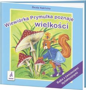 Okładka książki Wiewiórka Prymulka poznaje wielkości