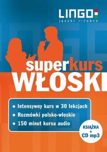 Okładka książki Włoski. Superkurs + CD MP3