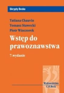Okładka książki Wstęp do prawoznawstwa wyd.7