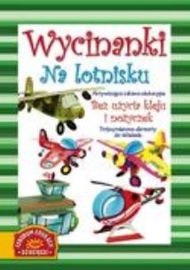 Okładka książki Wycinanki. Na lotnisku