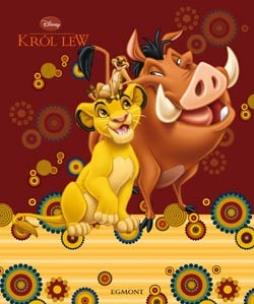 Okładka książki Zabawa kredą. Król Lew