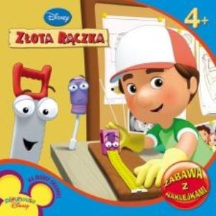 Okładka książki Zabawa z naklejkami - Złota Rączka