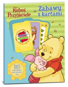 Okładka książki Zabawy z kartami - Kubuś i przyjaciele