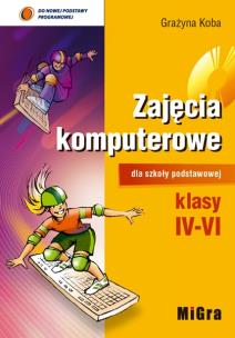 Okładka książki Zajęcia komputerowe 4-6 podr MIGRA +CD GR w.2012