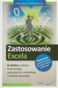 Okładka książki Zastosowanie Excela w pracy analityka finansowego.