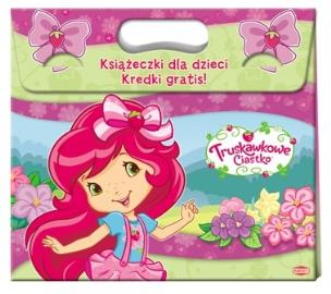 Okładka książki Zestaw książek z kredkami - Truskawkowe ciastko 2