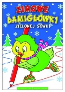 Okładka książki Zimowe łamigłówki zielonej sówki