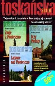 Okładka książki Żmije z Montesecco / Latawce nad Montesecco / Oczy Meduzy