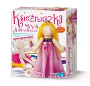 Okładka książki Zrób to sam - Lalka Księżniczka 4M