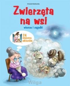 Okładka książki Zwierzęta na wsi. Wiersze i zagadki