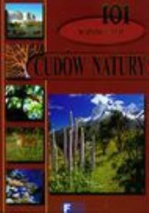 Okładka książki 101 wspaniałych cudów natury ARTI