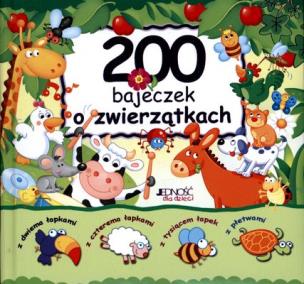 Okładka książki 200 bajeczek o zwierzątkach