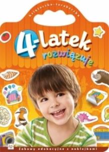 Okładka książki 4-latek rozwiązuje